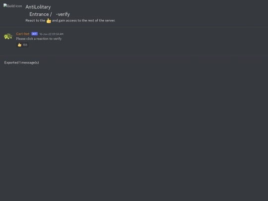 AntiLolitary - 🚪 Entrance - ✅-verify [932103079216709663] screenshot